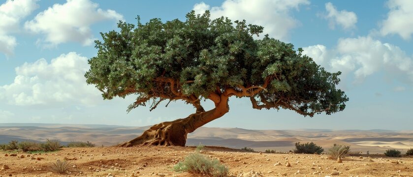Moroccan argan tree