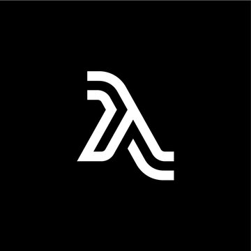 lambda logo vector icon illustration