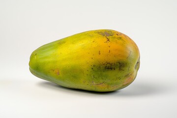 Papaya on a white background
