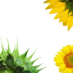 Fresh organic beautiful Sunflower flowers