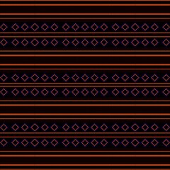 Seamless geometric pattern, fabric design, clothing, wrapping, batik, fabric, illustration. Pattern style, square, pixel, Thai pattern.