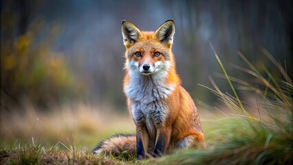 Fox on a background, Fox, animal, wildlife,isolated, background, nature, red fox, forest, predator, mammal