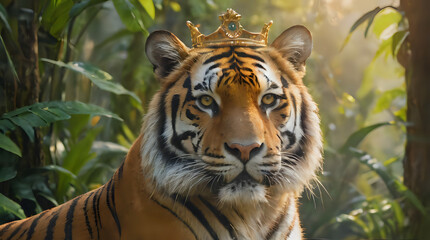 Fototapeta premium tiger in the zoo