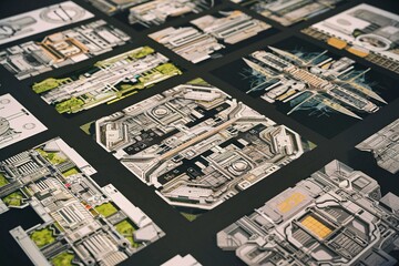 level and project drawings