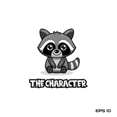 Obraz premium the badger, character, vector, illustration, eps 10, mascot, logo