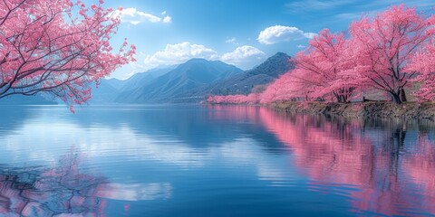 Spring Flowers Ultra High Definition Stunning Wallpaper Visuals: Diverse Artistic Inspirations from Nature, Architecture, and Abstract Design