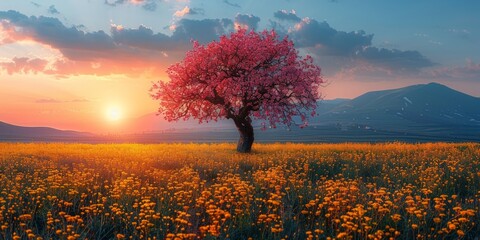 Spring Flowers Ultra High Definition Stunning Wallpaper Visuals: Diverse Artistic Inspirations from Nature, Architecture, and Abstract Design