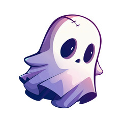 Obraz premium Spooky flying phantom ghost