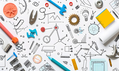 engineering and construction concept.