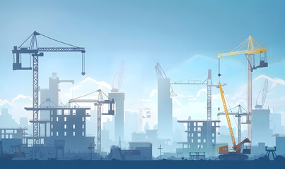Fototapeta premium engineering and construction concept.