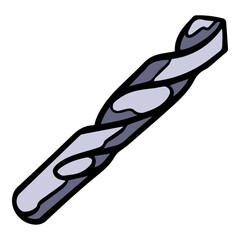dill bit icon hand drawn color vector illustration