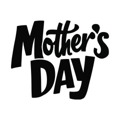 Happy Mother's day typography T Shirt design