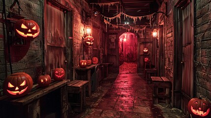 48. Halloween Day: Professional horror attraction safety inspection office, regulation manuals, incident map