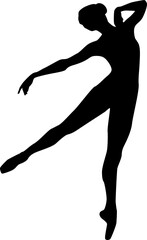 Woman Ballet Silhouette