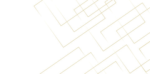 Modern minimal and clean white gold background with realistic line wave geometric circle shape, abstract white and gold colors with lines pattern texture computer geometric digital connection design .