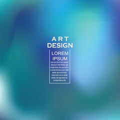 Abstract blurred gradient fluid vector background design wallpaper template