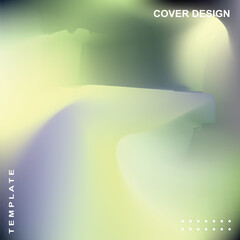 Abstract blurred gradient fluid vector background design wallpaper template