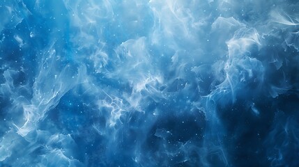 Fototapeta premium Abstract Blue Smoke Swirls