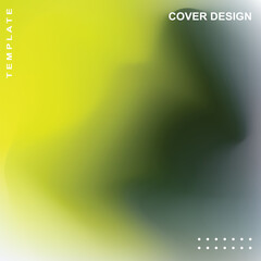 Abstract blurred gradient fluid vector background design wallpaper template