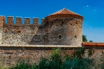 Majestic Fetislam fortress in Serbia standing proud under the clear sky