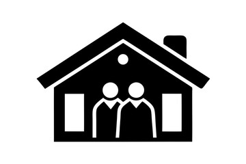 Home vector icon illustration