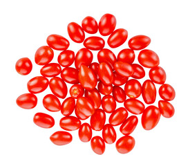 Fresh tomatoes transparent png. Top view