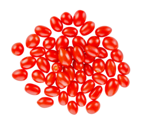 Fresh tomatoes transparent png. Top view