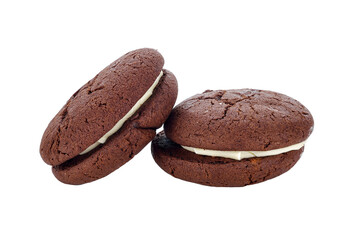 Chocolate whoopie pie transparent png
