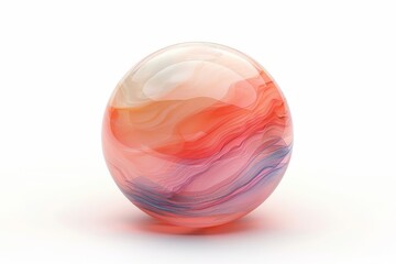 Abstract planet with vibrant swirls dynamic and imaginative design modern and striking visual impact cosmic and colorful atmosphere