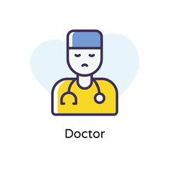 Doctor vector icon