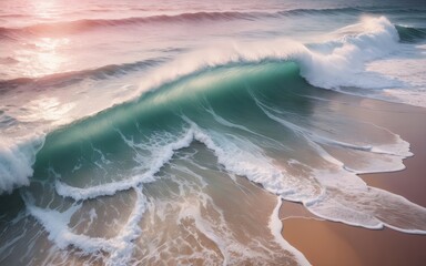 Beach Pay Sage With Azur