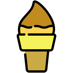 ice filled line icon