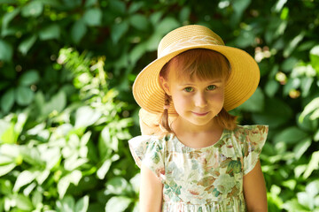 lovely girl in hat