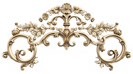 Ornate Golden Decorative Frame