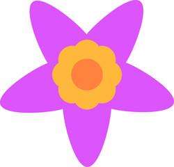 Flower Abstract Shape Element Sign