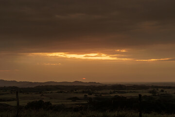 Colombian Llanos Orientales Sunset Landscape Nature Photography