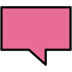 Fototapeta premium question filled line icon