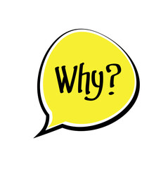 why text on white background