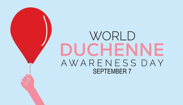 World Duchenne Awareness Day is observed every year on September.Holiday concept. background, placard, banner design template Vector illustration background design.