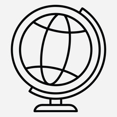 vector globe icon design