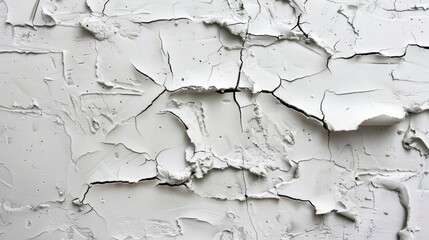 Obraz premium Wall covered in plaster