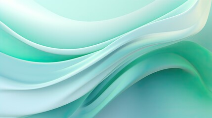 Obraz premium Abstract Seafoam Green