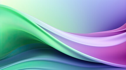 Fototapeta premium Abstract Fluid Waves of Color