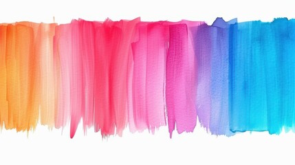 Naklejka premium Vivid abstract background with colorful hues, Black marker paint texture on white backdrop.