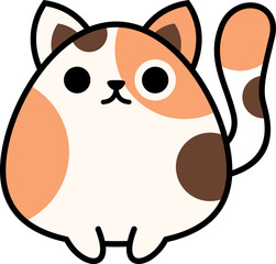 Cute Cat Illustration