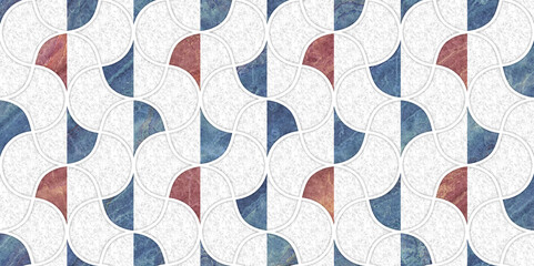 Seamless vintage marble pattern surface mixed texture colorful art design design texture wall tiles for decor.	