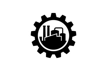 Obraz premium Industry icon vector. Factory icon.