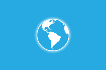3D Earth vector. Earth vector illustration.