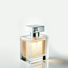perfume bottle isolated on white