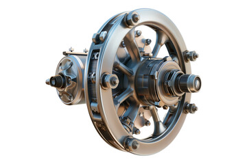 Obraz premium Boat proopulsion mechanism isolated on transparent background